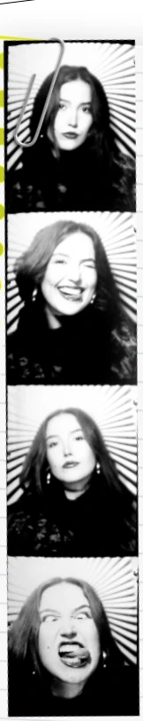 Photobooth strip of Matilde Ramos